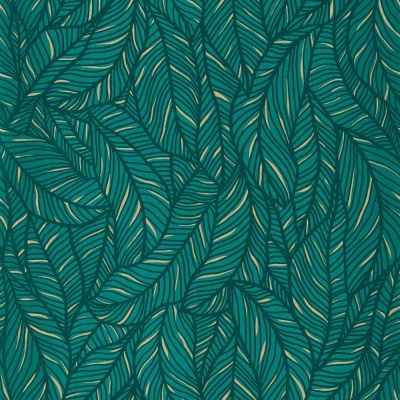 Clarke & Clarke Selva Wallpaper in Emerald